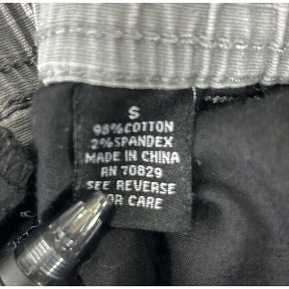 Carbon Men’s Size Small 29x26 Gray‎ Joggers Ripstop Y2K Grunge Skater 90s - Picture 6 of 12